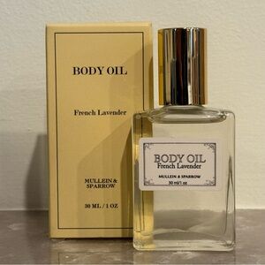 Mullein & Sparrow French Lavender Body Oil - Gold